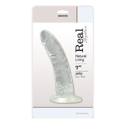 Dildo-FALLO JELLY REAL RAPTURE CLEAR 7"""""""""""""""""""""""""""""""" Dildo-FALLO JELLY REAL RAPTURE CLEAR 7""""""""""""""""""""""""""""""""