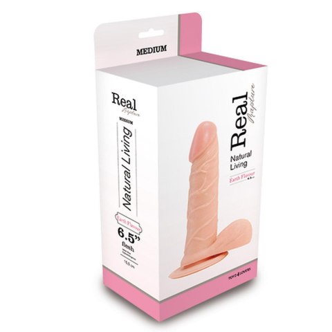 Dildo-FALLO REALISTICO REAL RAPTURE FLESH 6.5"" Dildo-FALLO REALISTICO REAL RAPTURE FLESH 6.5""