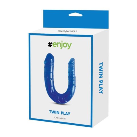 Dildo- Fallo doppio Toyz4Lovers Lily Blue Dildo- Fallo doppio Toyz4Lovers Lily Blue