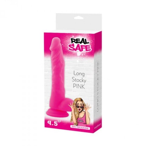 Dildo-Fallo realistico real safe long stocky pink Dildo-Fallo realistico real safe long stocky pink
