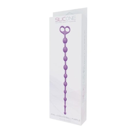 Plug/kulki-FALLO ANALE ANAL JUGGLING BALL SILICONE PURPLE Plug/kulki-FALLO ANALE ANAL JUGGLING BALL SILICONE PURPLE