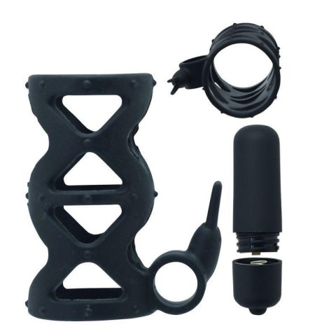 Anello Fallico Timeless Slender vibRing nero Anello Fallico Timeless Slender vibRing nero