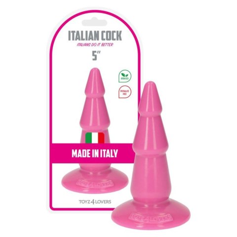 Dildo- Anal Italian cock 5'' Pink Dildo- Anal Italian cock 5'' Pink