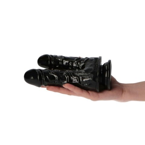 Dildo doppio- Caino e Abele Black Dildo doppio- Caino e Abele Black