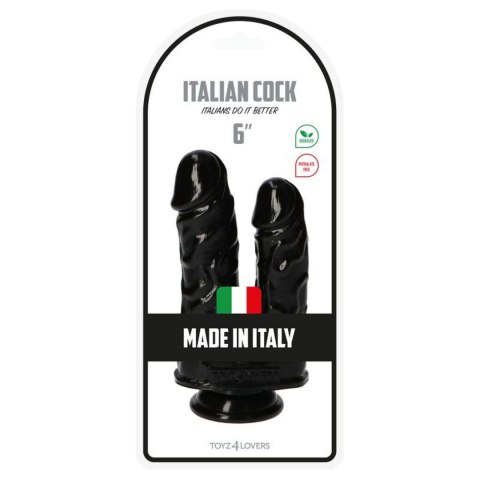 Dildo doppio- Caino e Abele Black Dildo doppio- Caino e Abele Black
