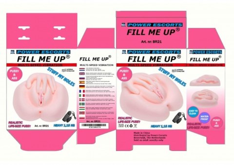Fill me up flesh 1.15 kg vibrating big masturbator Fill me up flesh 1.15 kg vibrating big masturbator