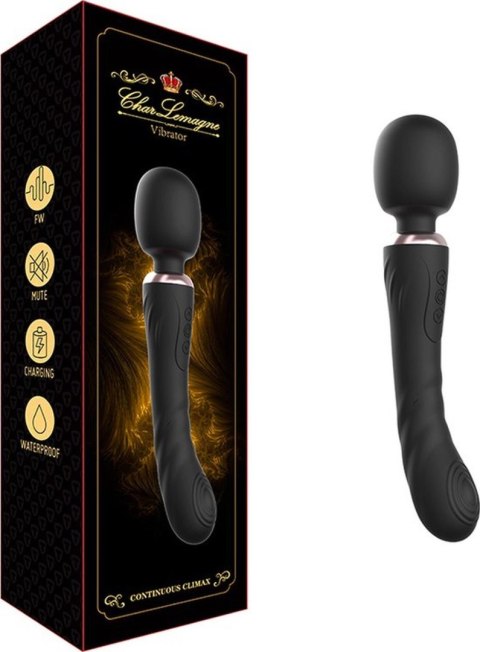 Power Escorts - BR309 - Char Lemagne Wand Massager - Silicone - 10 Speed Power Escorts - BR309 - Char Lemagne Wand Massager - Silicone - 10 Speed
