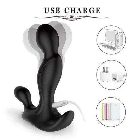 Prostate Twister Rechargeable Prostate Stimulator Black Prostate Twister Rechargeable Prostate Stimulator Black