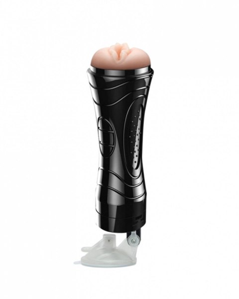 Quickies black wallmounted vibrating masturbator Quickies black wallmounted vibrating masturbator