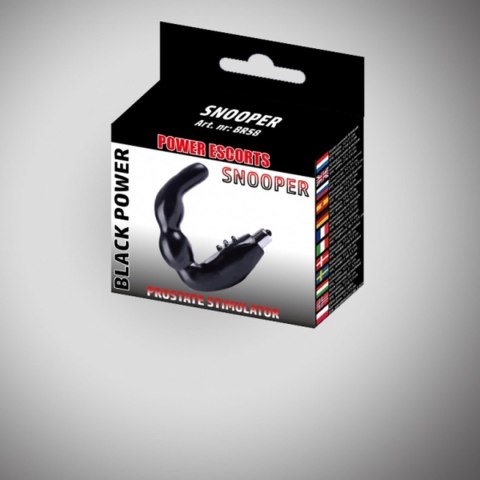 Snooper black prostate stimulator incl batteries Snooper black prostate stimulator incl batteries