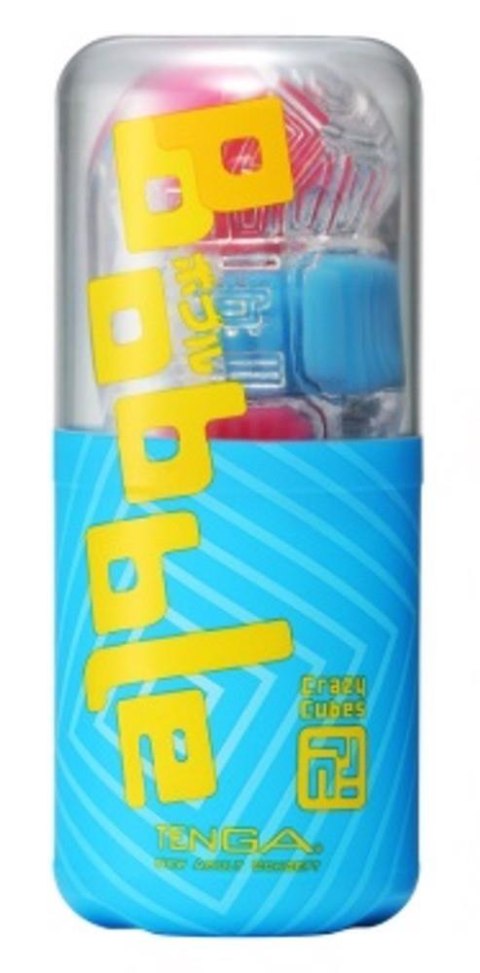 Tenga Bobble Crazy Cubes – Masturbator z Dynamiczną Teksturą Kostek