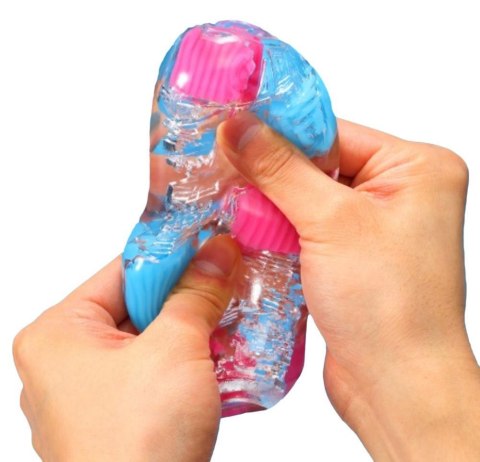 Tenga Bobble Crazy Cubes – Masturbator z Dynamiczną Teksturą Kostek