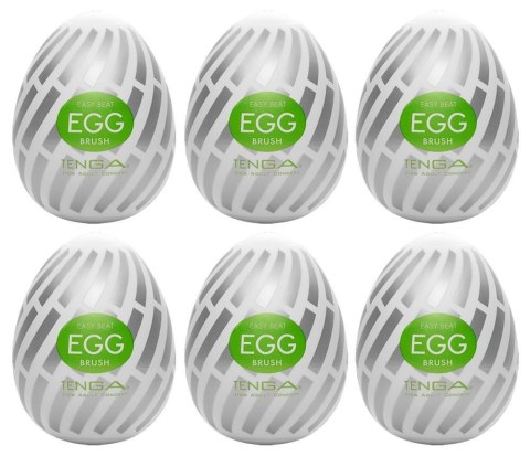 Tenga Egg Brush Pack of 6 Tenga Egg Brush Pack of 6