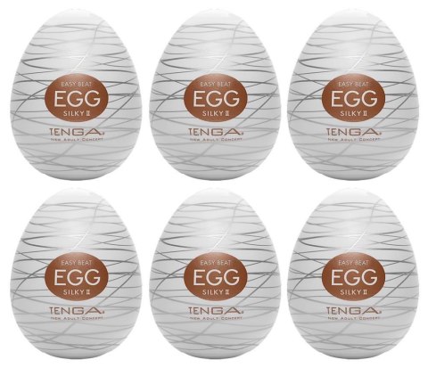 Tenga Egg Silky II Pack of 6 Tenga Egg Silky II Pack of 6