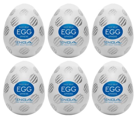 Tenga Egg Sphere Pack of 6 Tenga Egg Sphere Pack of 6