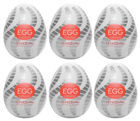 Tenga Egg Tornado Pack of 6 Tenga Egg Tornado Pack of 6