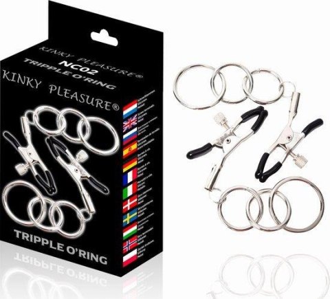 Kinky Pleasure - Tripple O'Ring Kinky Pleasure - Tripple O'Ring