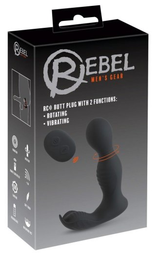RC Butt Plug with 2 Functions