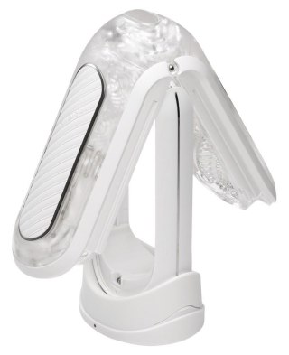 Tenga Flip Zero Gravity White – Masturbator z Wibracjami i Ultraelastyczną Strukturą