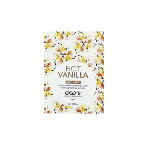 HOT VANILLA SACHET Warming gourmet massage oil (3 ml x 10 szt.) HOT VANILLA SACHET Warming gourmet massage oil (3 ml x 10 szt.)