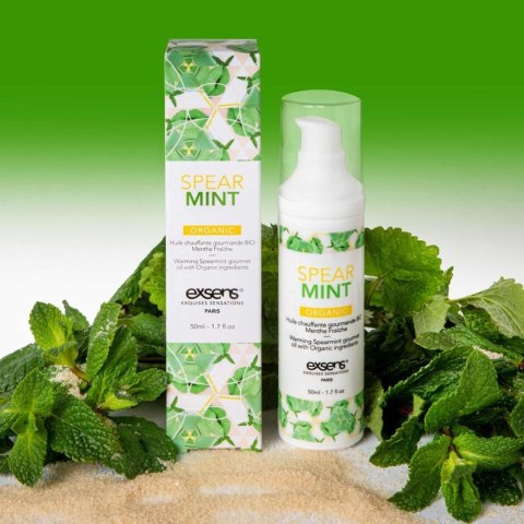 SPEARMINT ORGANIC warming gourmet massage oil with organic ingredients 50 ml SPEARMINT ORGANIC warming gourmet massage oil with organic ingredients 50 ml