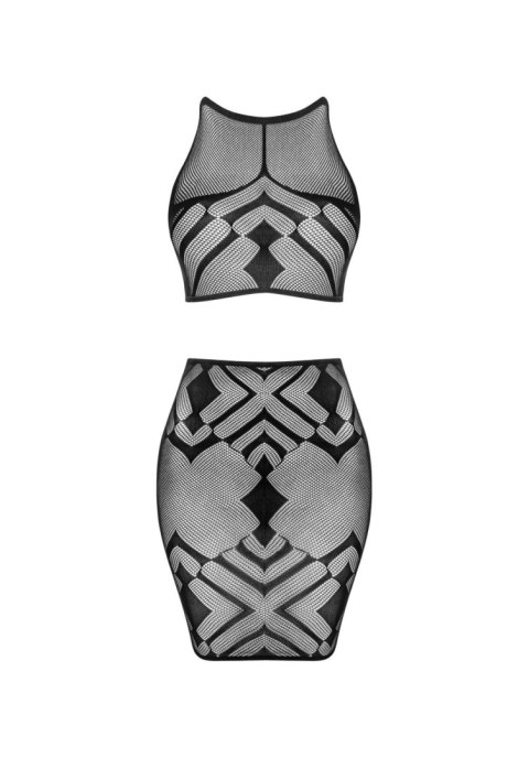 Bielizna-K101 top i spódnica S/M/L Bielizna-K101 top i spódnica S/M/L