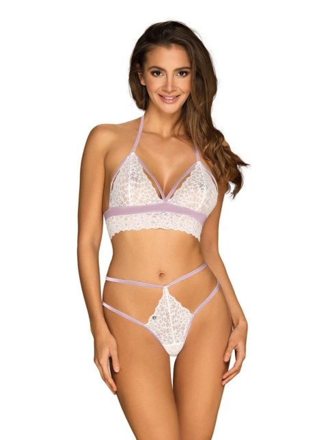 Bielizna-Lilyanne komplet 2-częściowy biały L/XL Bielizna-Lilyanne komplet 2-częściowy biały L/XL