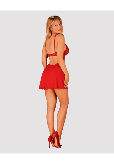 Bielizna-Luvae babydoll i stringi czerwona S/M Bielizna-Luvae babydoll i stringi czerwona S/M