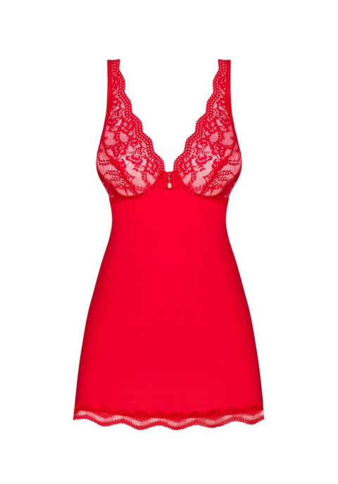 Bielizna-Luvae babydoll i stringi czerwona S/M Bielizna-Luvae babydoll i stringi czerwona S/M