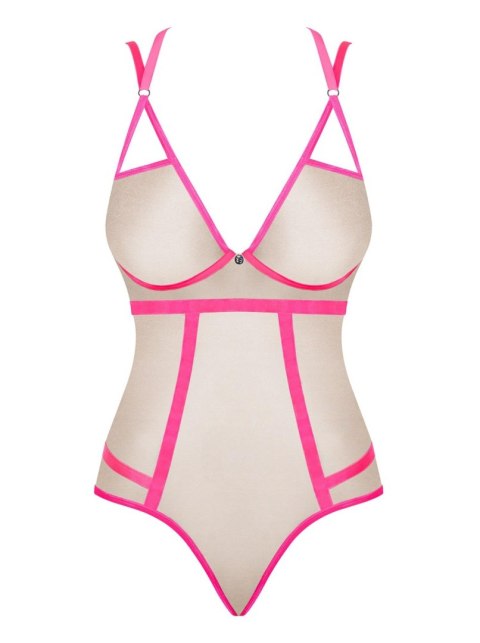 Bielizna-Nudelia body różowe S/M Bielizna-Nudelia body różowe S/M