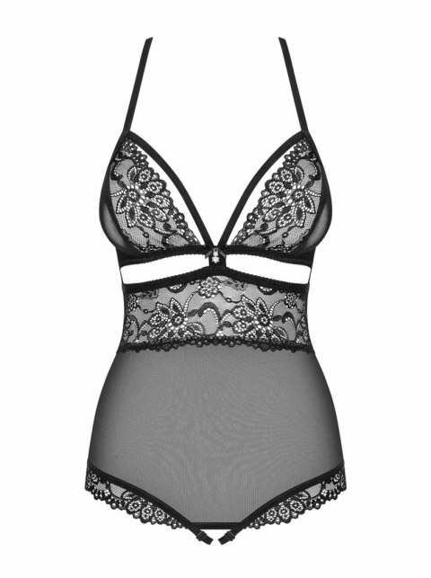 Bielizna-838-TED-1 body otwarte czarne S/M Bielizna-838-TED-1 body otwarte czarne S/M