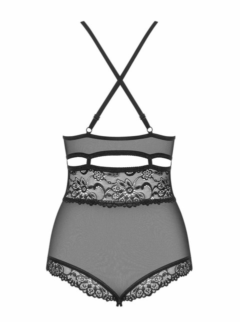 Bielizna-838-TED-1 body otwarte czarne S/M Bielizna-838-TED-1 body otwarte czarne S/M