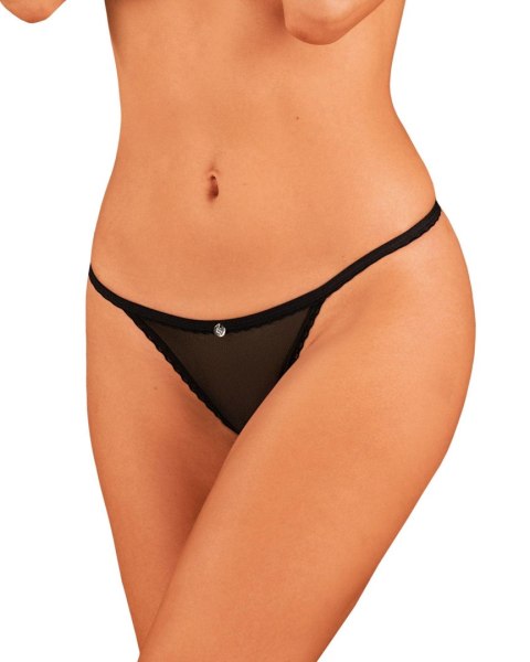 Celia Noir crotchless thong XS/S Celia Noir crotchless thong XS/S