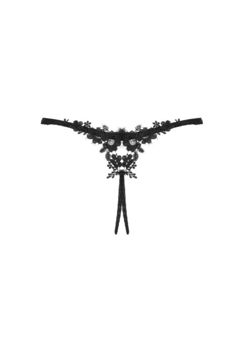 Celia Noir crotchless thong XS/S Celia Noir crotchless thong XS/S