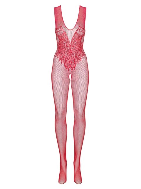 Bielizna-Bodystocking N112 czerwone XL/XXL Bielizna-Bodystocking N112 czerwone XL/XXL