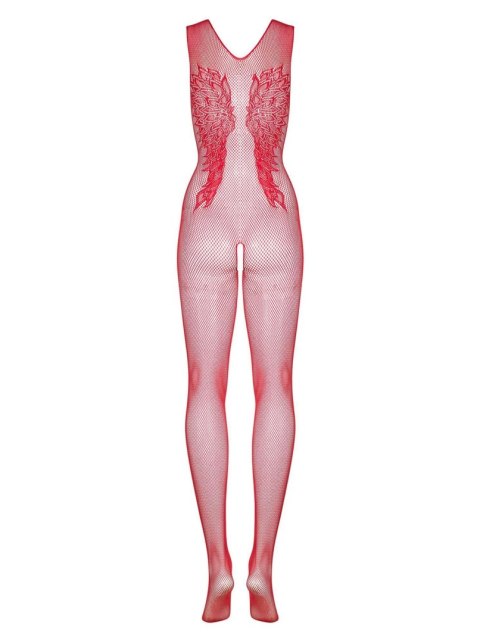 Bielizna-Bodystocking N112 czerwone XL/XXL Bielizna-Bodystocking N112 czerwone XL/XXL