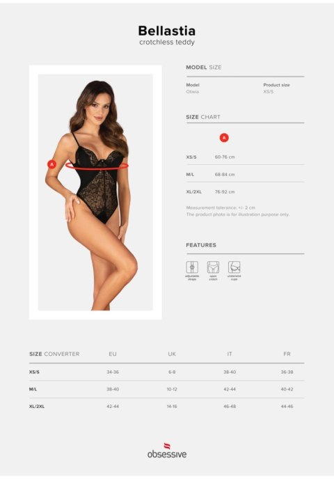 Bellastia body otwarte M/L Bellastia body otwarte M/L