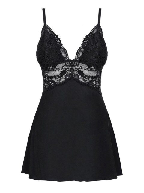 Bielizna-810-BAB-1 babydoll i stringi czarna L/XL Bielizna-810-BAB-1 babydoll i stringi czarna L/XL
