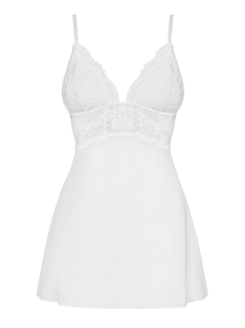 Bielizna-810-BAB-2 babydoll i stringi biała S/M Bielizna-810-BAB-2 babydoll i stringi biała S/M
