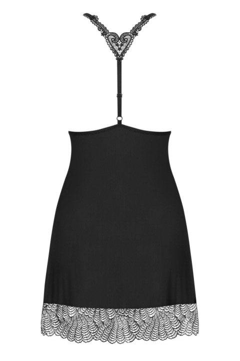 Bielizna-Chiccanta koszulka i stringi czarna S/M Bielizna-Chiccanta koszulka i stringi czarna S/M