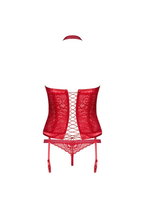Flameria gorset i stringi S/M Flameria gorset i stringi S/M