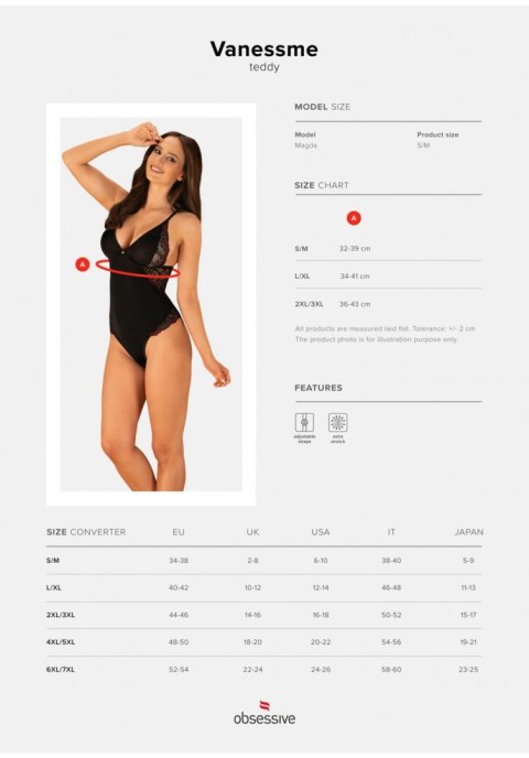 Vanessme body 2XL/3XL Vanessme body 2XL/3XL