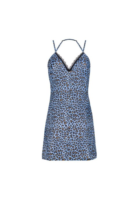 Nadines koszulka i stringi niebieska L/XL Nadines koszulka i stringi niebieska L/XL