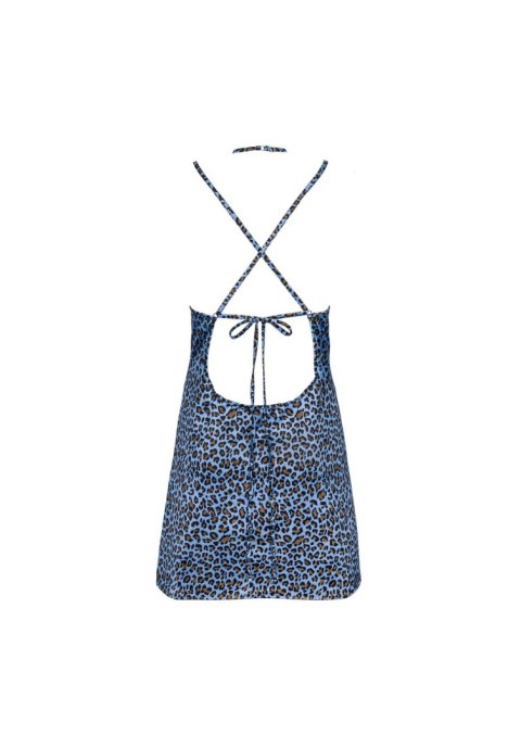 Nadines koszulka i stringi niebieska L/XL Nadines koszulka i stringi niebieska L/XL