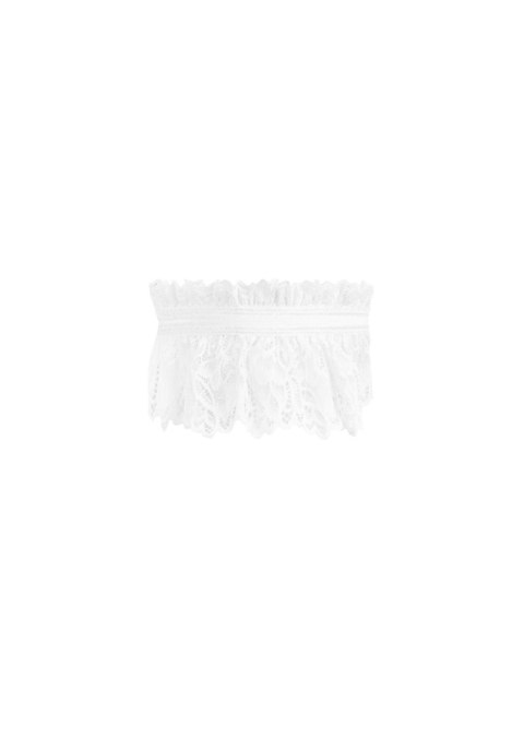 Bielizna-Amor Blanco podwiązka biała O/S Bielizna-Amor Blanco podwiązka biała O/S