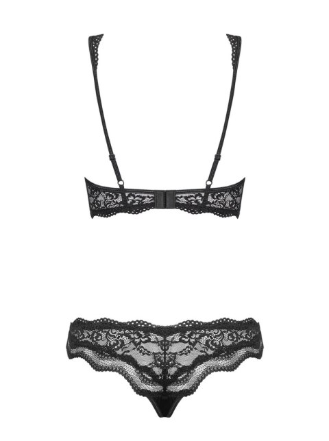 Bielizna-Luvae komplet 2-częściowy Czarny S/M Bielizna-Luvae komplet 2-częściowy Czarny S/M
