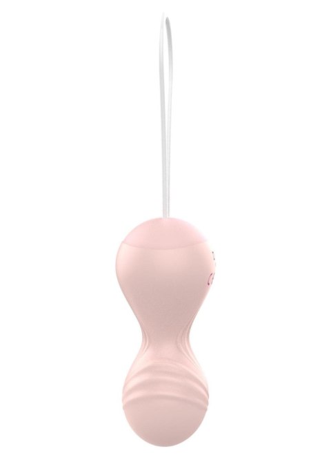 Kulki Kegel z Wibrującego Silikonu USB 10 Funkcji / Zdalne Sterowanie - Kolor Cielisty Kulki Kegel z Wibrującego Silikonu USB 10 Funkcji / Zdalne Sterowanie - Kolor Cielisty