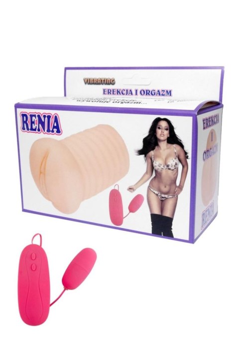 Masturbator-Vagina z wibracją 650g-RENIA Masturbator-Vagina z wibracją 650g-RENIA