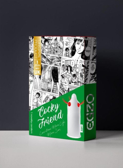 Prezerwatywy-Egzo Cocky Friend Prezerwatywy-Egzo Cocky Friend
