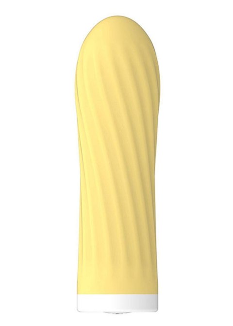 Stymulator-Rechargeable Silicone Touch Vibrator USB 10 Functions - Yellow Stymulator-Rechargeable Silicone Touch Vibrator USB 10 Functions - Yellow